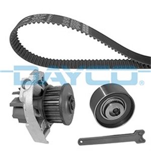 DAYKTBWP4662 Timing set (belt + pulley + water pump) fits: ALFA ROMEO MITO; FI