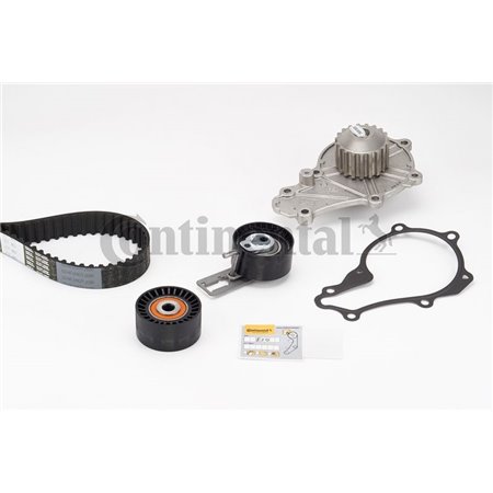 CONTITECH CT1162WP4 - Kuggsats (rem + remskiva + vattenpump) passar: FORD B-MAX, ECOSPORT, FIESTA VI, FOCUS III, MONDEO V, TOURN