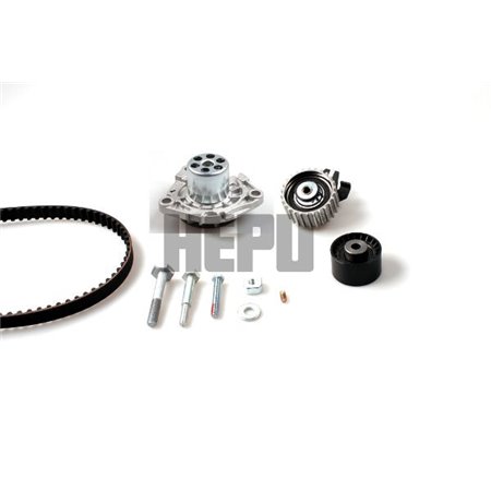 HEPU PK10894 - Timing set (belt + pulley + water pump) fits: ALFA ROMEO 147, 156, 159, BRERA, GIULIETTA, GT, SPIDER CADILLAC BL