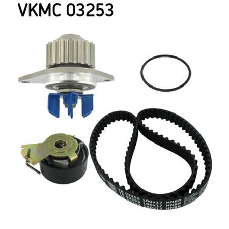 SKF VKMC 03253 - Timing set (belt + pulley + water pump) fits: CITROEN BERLINGO, BERLINGO/MINIVAN, C2, C2 ENTERPRISE, C3 I, C3 I