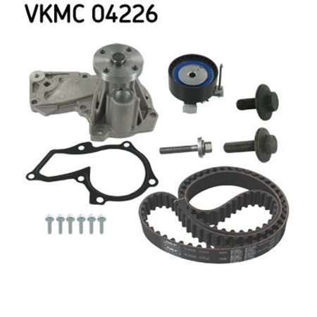 SKF VKMC 04226 - Timing set (belt + pulley + water pump) fits: VOLVO C30, S40 II, V50 FORD B-MAX, C-MAX, C-MAX II, ECOSPORT, FI
