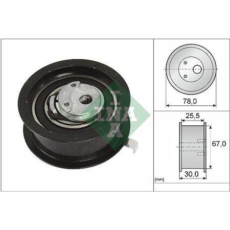 531 0251 30 Натяжной ролик, ремень ГРМ Schaeffler INA