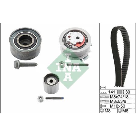 530 0405 10 Timing Belt Kit Schaeffler INA