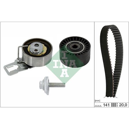 530 0698 10 Kamremssats Schaeffler INA