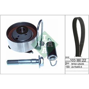 530 0505 10 Timing Belt Kit Schaeffler INA - Top1autovaruosad