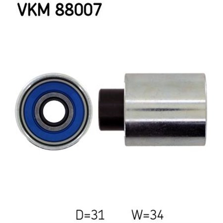 VKM 88007 Ролик направляющий ременя ГРМ SKF 