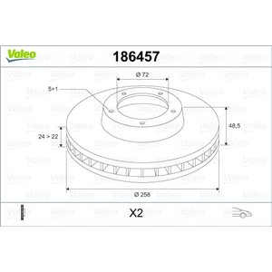 18-6457 Timing belt support roller/pulley SIERRA