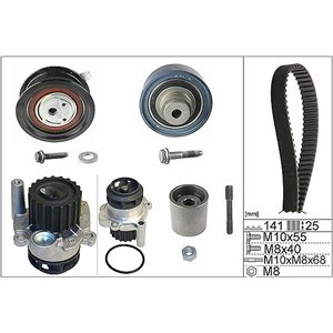 530 0361 32 Vattenpump & Kamremssats Schaeffler INA - Top1autovaruosad