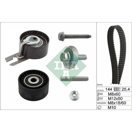 530 0239 10 Hammasrihma komplekt Schaeffler INA