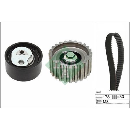 530 0232 10 Комплект ремня ГРМ Schaeffler INA