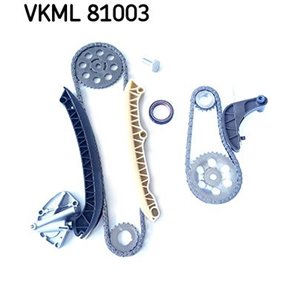 VKML 81003 Mootoriketi komplekt (kett + hammasratas) koos õlipumba ajamiga s