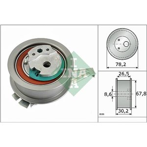 531 0894 10 Timing belt tension roll/pulley fits: MAN TGE; AUDI A1, A3, A4 AL