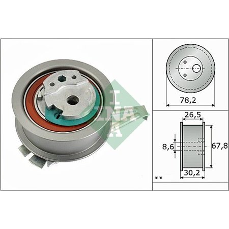 531 0894 10 Натяжной ролик, ремень ГРМ Schaeffler INA