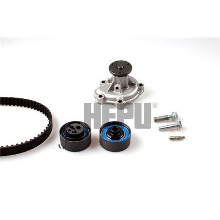 HEPU PK03723 - Timing set (belt + pulley + water pump) fits: OPEL ASTRA H, ASTRA H CLASSIC, ASTRA H GTC, CORSA D, MERIVA A, ZAFI