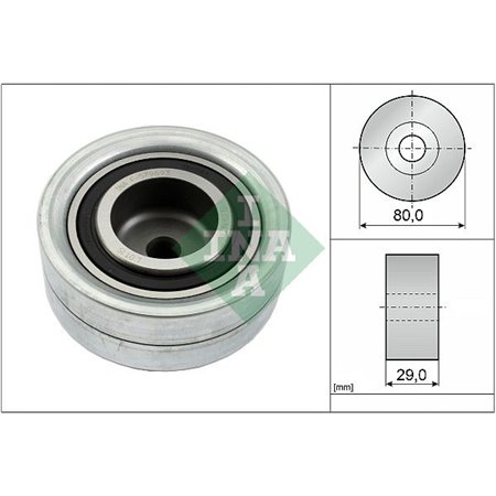 532 0111 10 Poikkeutuspyörä / ohjainpyörä, Jakohihna Schaeffler INA