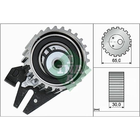 531 0844 10 Натяжной ролик, ремень ГРМ Schaeffler INA