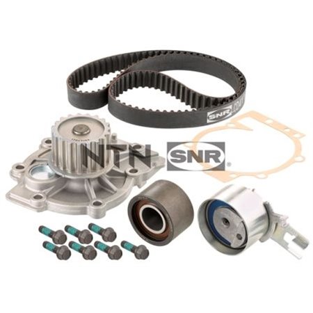 SNR KDP465.030 - Timing set (belt + pulley + water pump) fits: VOLVO C30, C70 II, S40 II, S60 I, S60 II, S80 I, S80 II, V40, V50