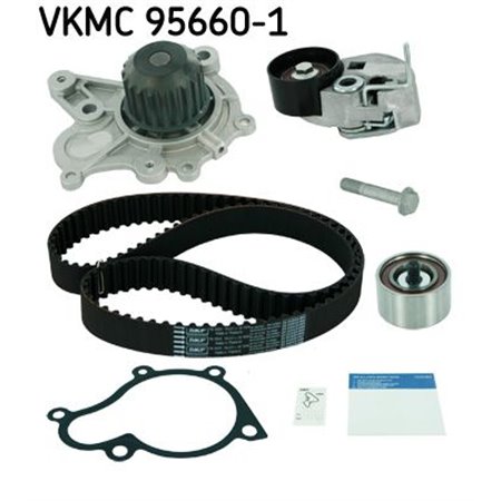 VKMC 95660-1 Water Pump & Timing Belt Kit SKF