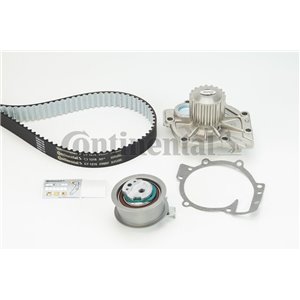 CT 1216 WP1 Hammasrihma kpl. (rihm + rull + veepump) sobib: VOLVO S60 II, S80