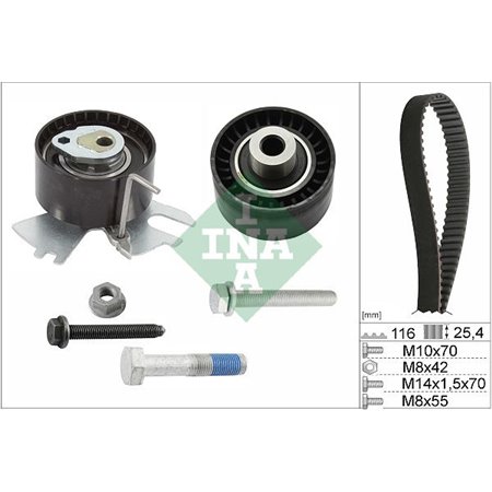 530 0558 10 Timing Belt Kit Schaeffler INA