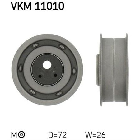 VKM 11010 Kamremsspänningsrulle/remskiva passar: AUDI 80 B2, 80 B3, 80 B4, 9