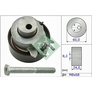 531 0317 10 Timing belt tension roll/pulley fits: AUDI A2; SEAT ALTEA, ALTEA 