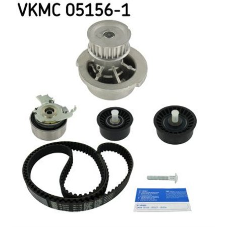 SKF VKMC 05156-1 - Timing set (belt + pulley + water pump) fits: OPEL ASTRA G, ASTRA G CLASSIC, CORSA C, ZAFIRA A 1.4/1.6 02.98-