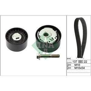 530 0536 10 Timing Belt Kit Schaeffler INA - Top1autovaruosad