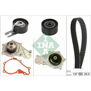 530 0632 30 Water Pump & Timing Belt Kit Schaeffler INA - Top1autovaruosad