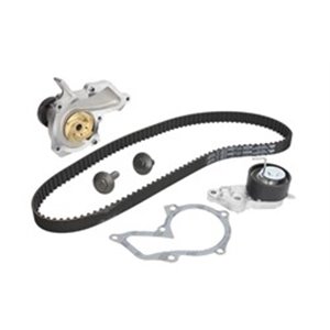 GATKP25433XS-1 Timing set (belt + pulley + water pump) fits: VOLVO S40 II, V50; 