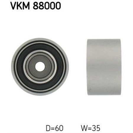 VKM 88000 Timing belt support roller/pulley fits: SUBARU FORESTER, IMPREZA,