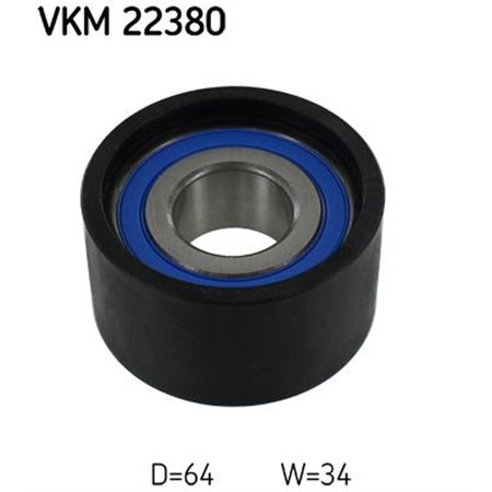 VKM 22380 Timing belt support roller/pulley fits: IVECO DAILY I, DAILY II, 