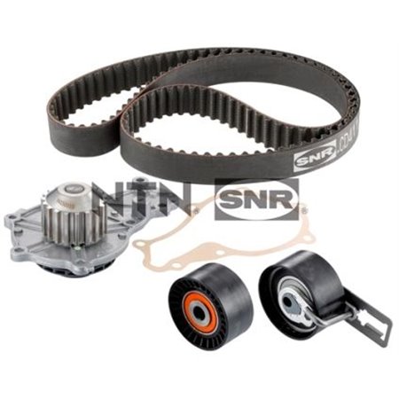 SNR KDP459.590 - Timing set (belt + pulley + water pump) fits: VOLVO C30, S40 II, V50 FORD B-MAX, ECOSPORT, FIESTA VI, FOCUS II