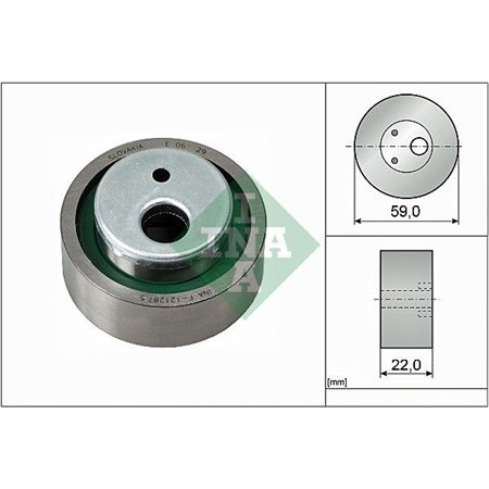 531 0030 10 Натяжной ролик, ремень ГРМ Schaeffler INA