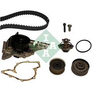 530 0161 30 Timing set (belt + pulley + water pump) fits: AUDI 80 B4, A4 B5, 