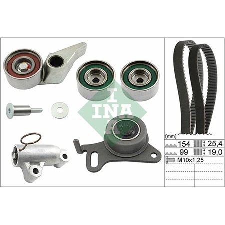 530 0594 10 Hammasrihma komplekt Schaeffler INA