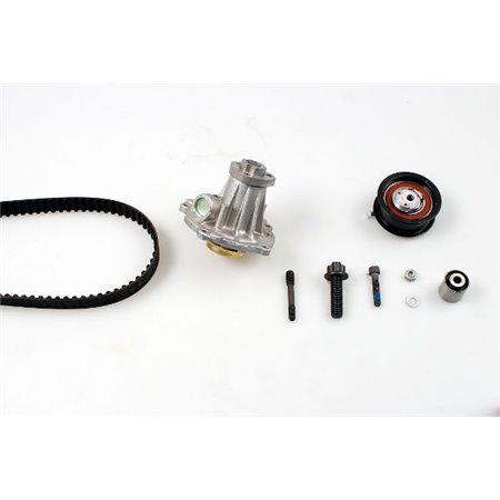 HEPU PK05420 - Timing set (belt + pulley + water pump) fits: AUDI A4 B5, A6 C5 VW PASSAT B3/B4, PASSAT B5 1.9D 01.95-09.01