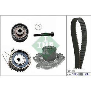530 0623 30 Timing set (belt + pulley + water pump) fits: FIAT BRAVA, BRAVO I