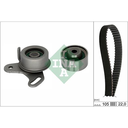 530 0427 10 Hammasrihma komplekt Schaeffler INA