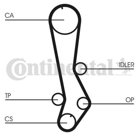 CT876 Hammasrihm CONTINENTAL CTAM