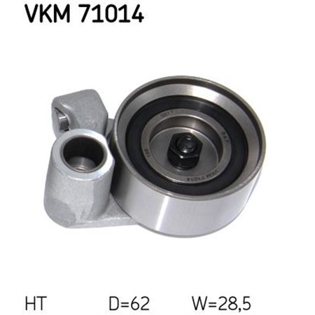 VKM 71014 Timing belt tension roll/pulley fits: TOYOTA 4 RUNNER III, DYNA, 