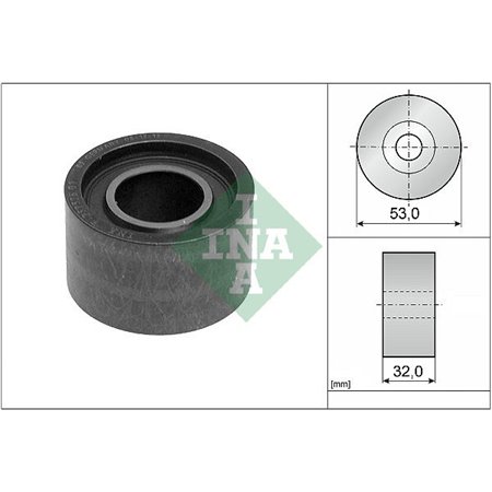 532 0225 10 Паразитный / Ведущий ролик, зубчатый ремень Schaeffler INA