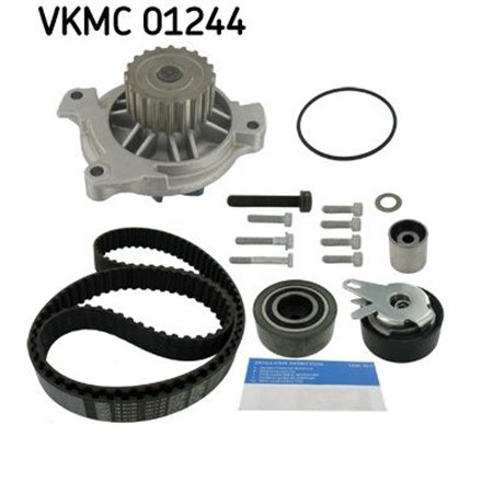 SKF VKMC 01244 - Timing set (belt + pulley + water pump) fits: SKODA SCALA VW CRAFTER 30-35, CRAFTER 30-50 1.6D/2.5D 04.06-
