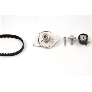 PK09580 Timing set (belt + pulley + water pump) fits: NISSAN ALMERA II, K