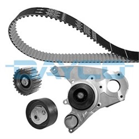 DAYCO KTBWP3390 - Timing set (belt + pulley + water pump) fits: IVECO DAILY III, DAILY IV, DAILY V, DAILY VI FIAT DUCATO 2.3D 1