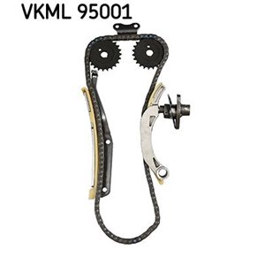 VKML 95001 Timing set (chain + sprocket) fits: MITSUBISHI PAJERO III, PAJERO