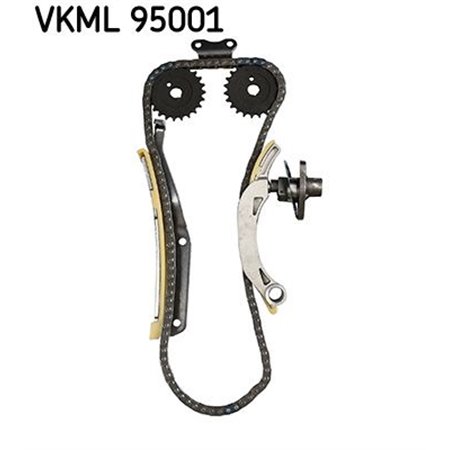 VKML 95001 Mootoriketi komplekt (kett + hammasratas) sobib: MITSUBISHI PAJER