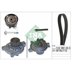 530 0175 31 Water Pump & Timing Belt Kit Schaeffler INA - Top1autovaruosad