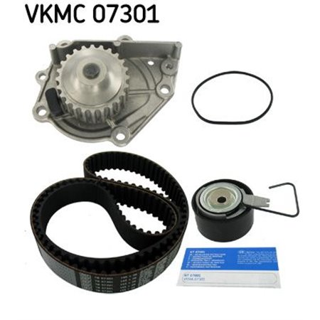 VKMC 07301 Water Pump & Timing Belt Kit SKF