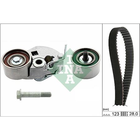 530 0542 10 Комплект ремня ГРМ Schaeffler INA